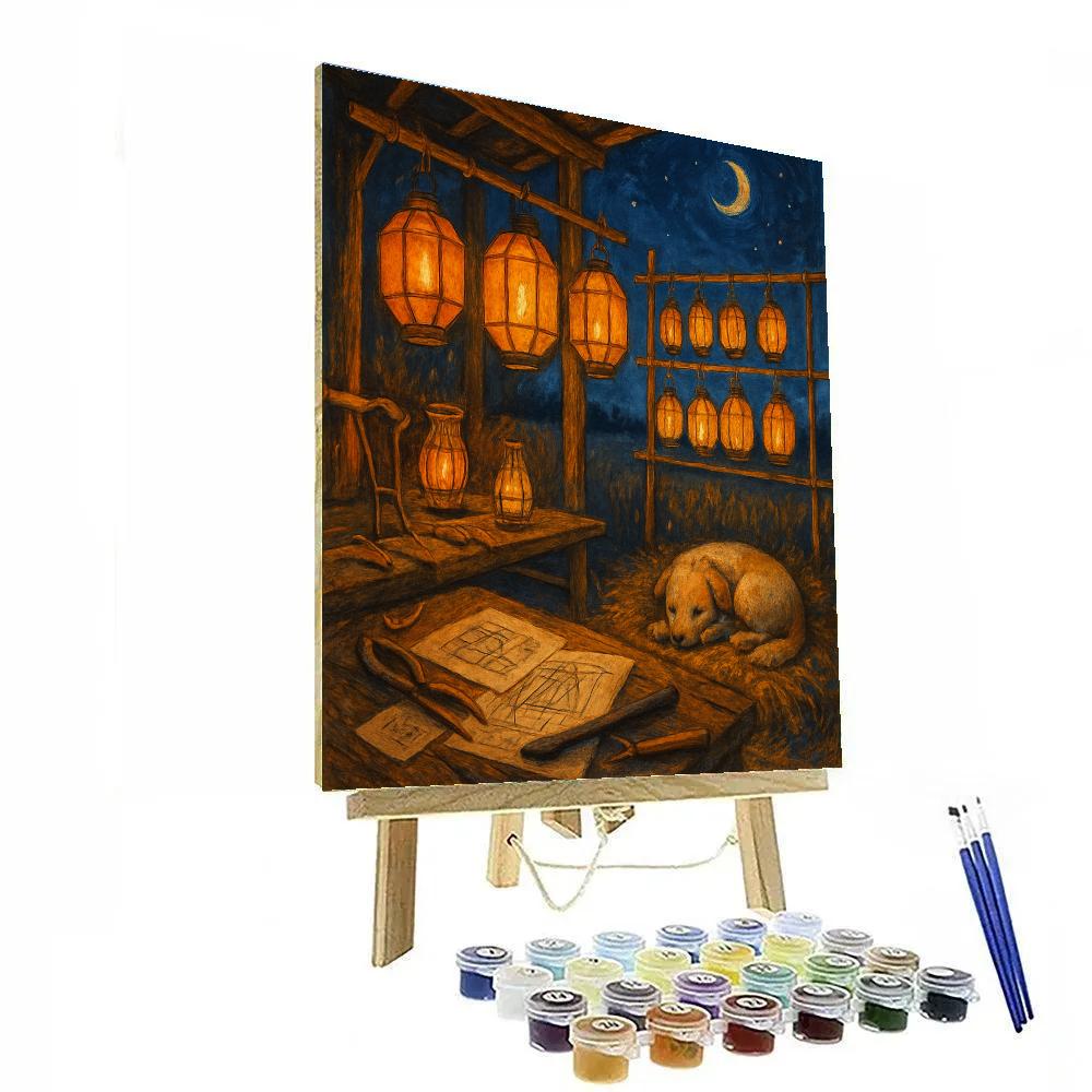 The Lanternmakers Field Numbered painting kits