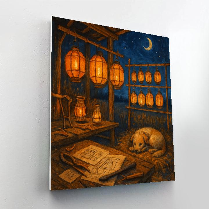 The Lanternmakers Field Numbered painting kits
