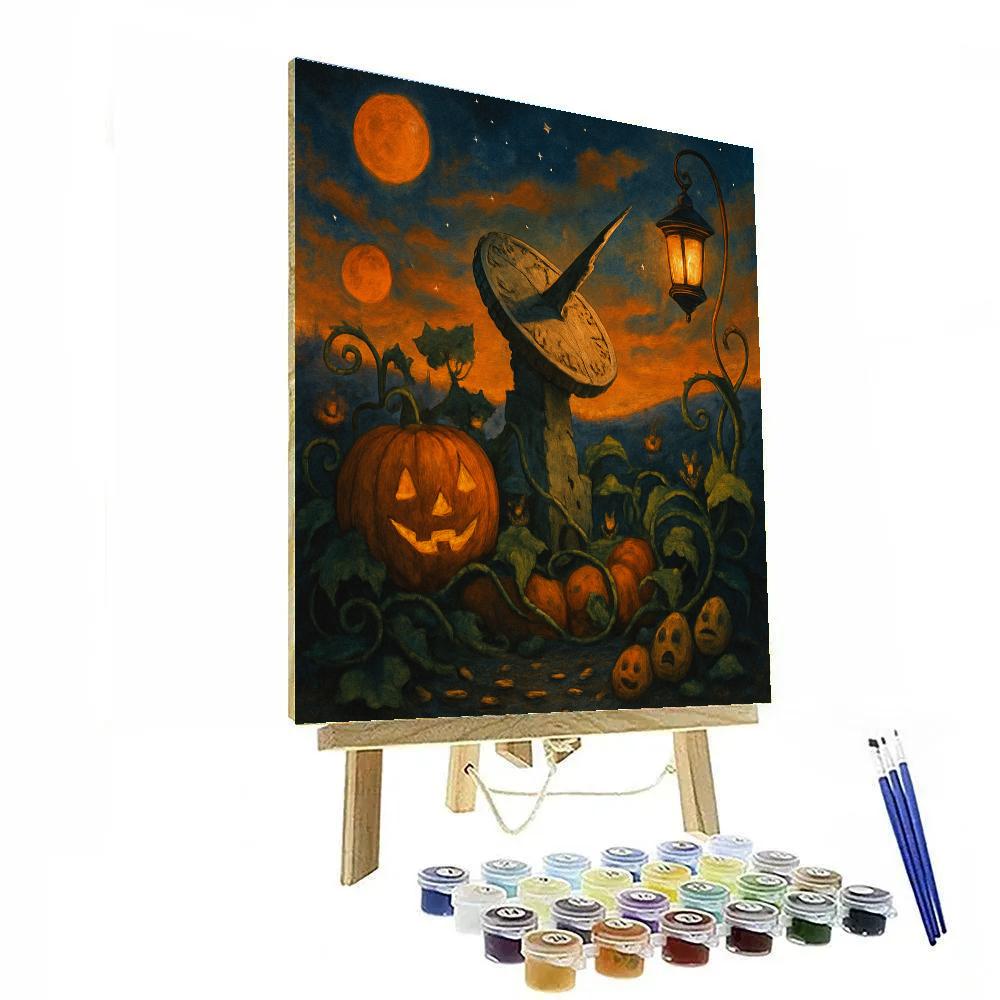 The Harvest Sundial Painting by numbers kit