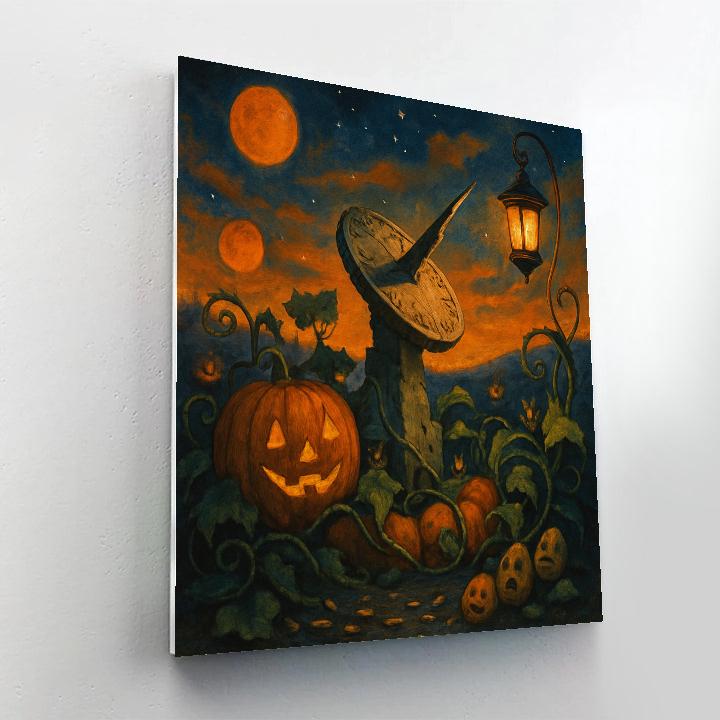 The Harvest Sundial Painting by numbers kit
