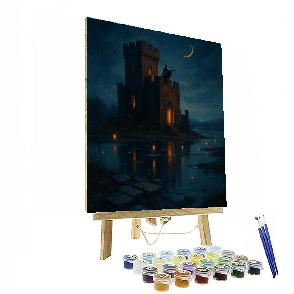 Lantern Keep At Drowned Moors painting number kit