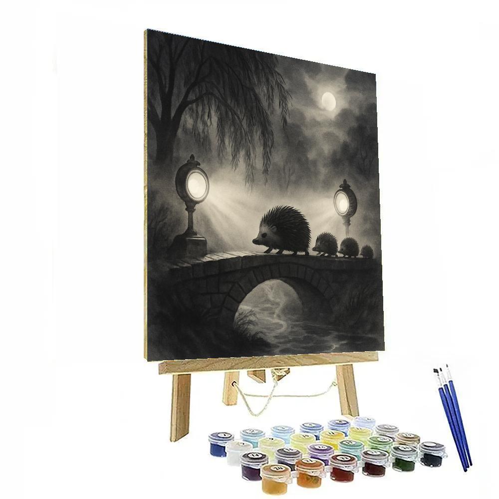 Foglamp Crossing paint by number