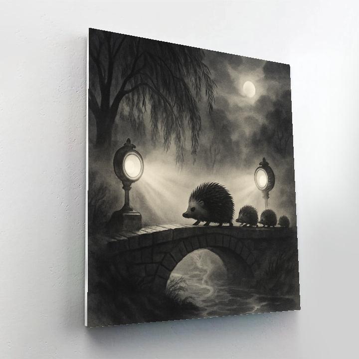 Foglamp Crossing paint by number