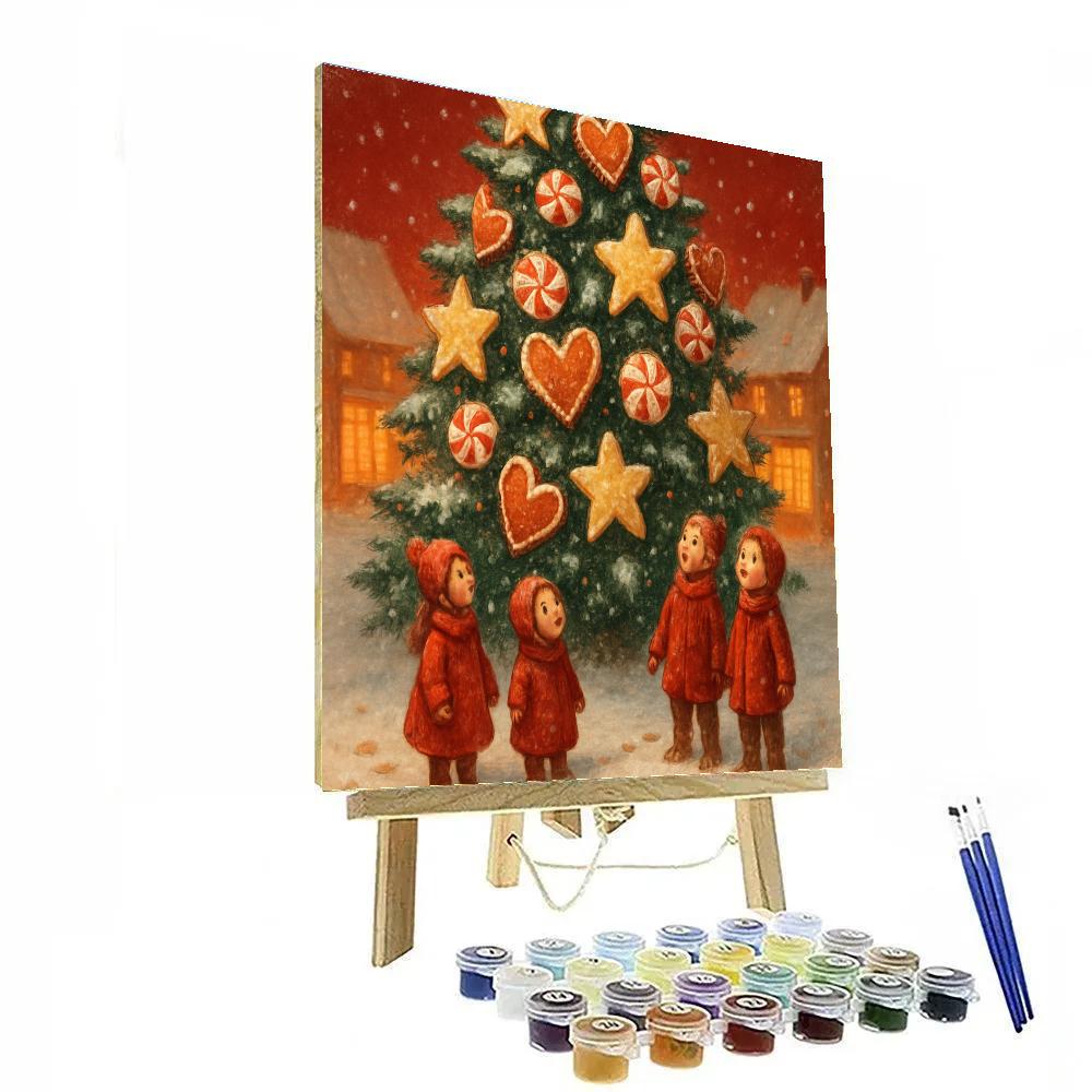 Beneath The Candy Fir paint by numbers