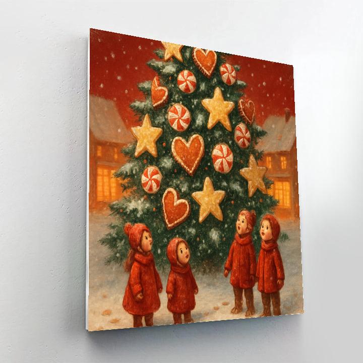 Beneath The Candy Fir paint by numbers