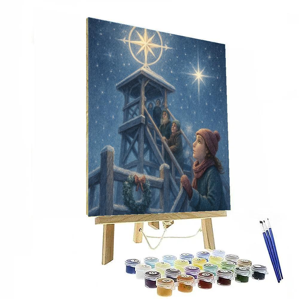 North Star Watchtower painting number kit