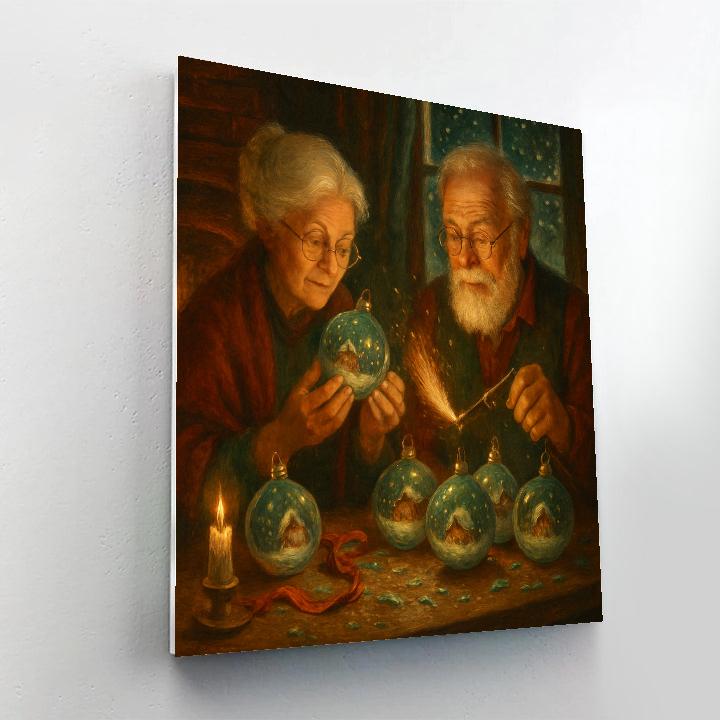 Hearthside Ornament Makers paint by number