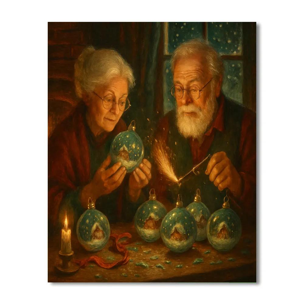Hearthside Ornament Makers paint by number