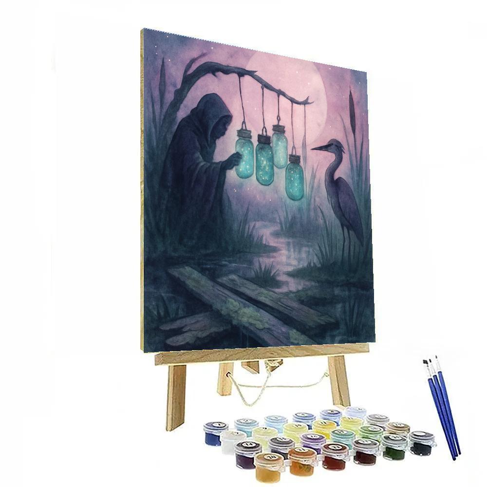 The Lanternkeepers Fen Paint by numbers art