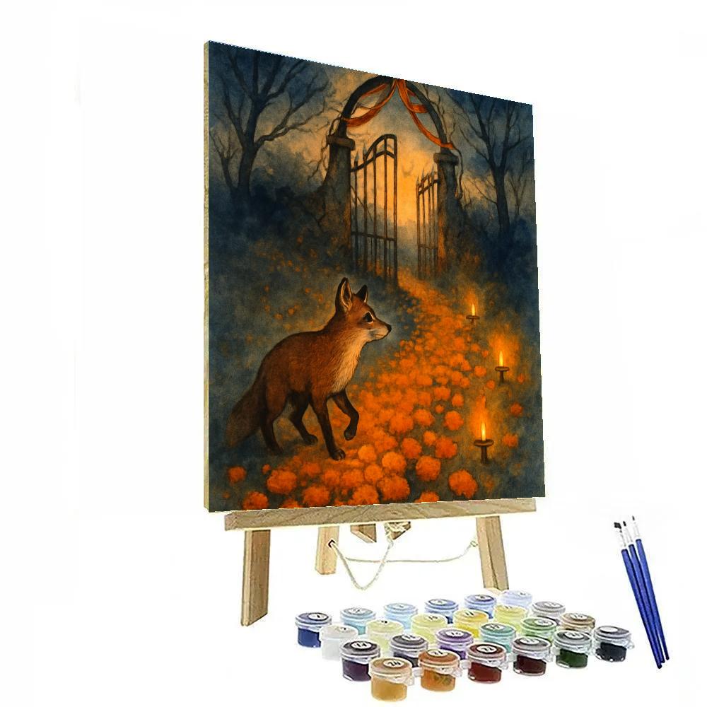 Marigold Path Of Quiet Echoes paint by numbers