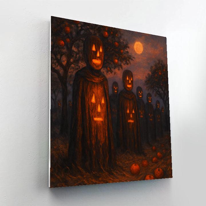 The Hollowmens Orchard Vigil paint by numbers