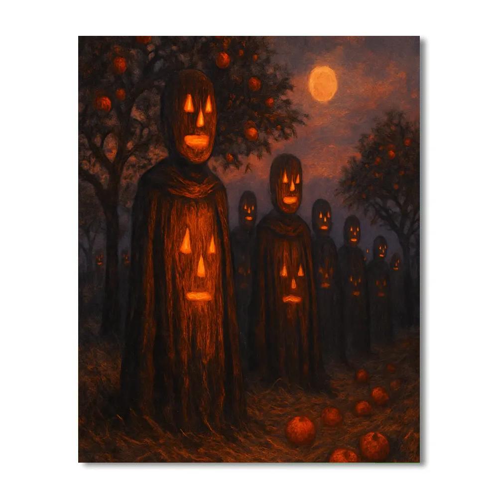 The Hollowmens Orchard Vigil paint by numbers