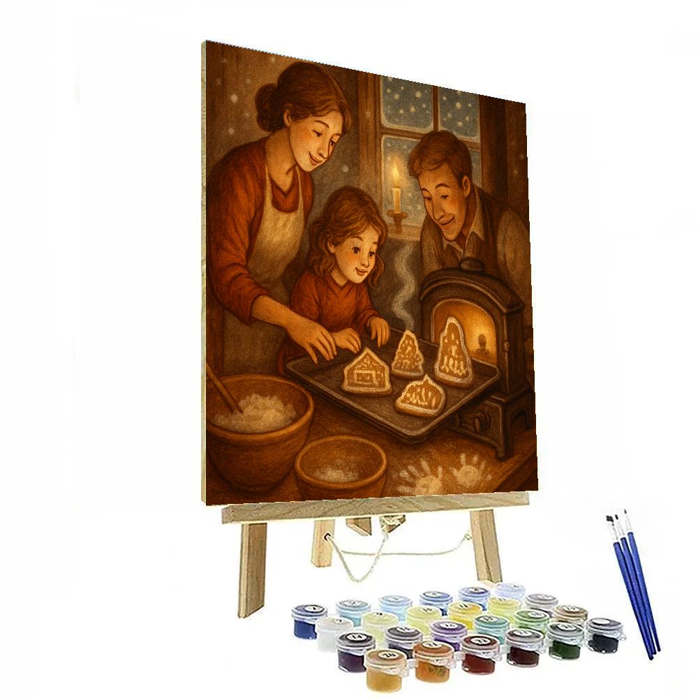 Stove Top Cookie Tales Number painting