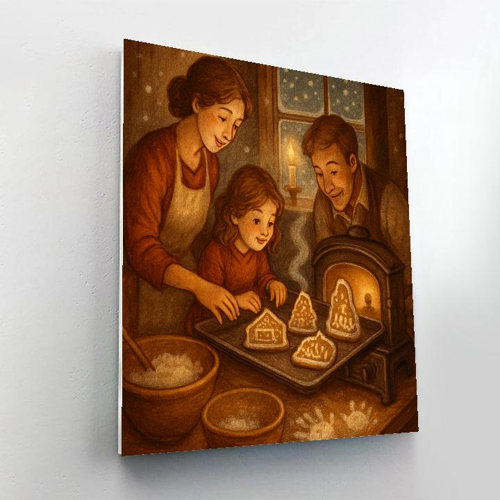 Stove Top Cookie Tales Number painting