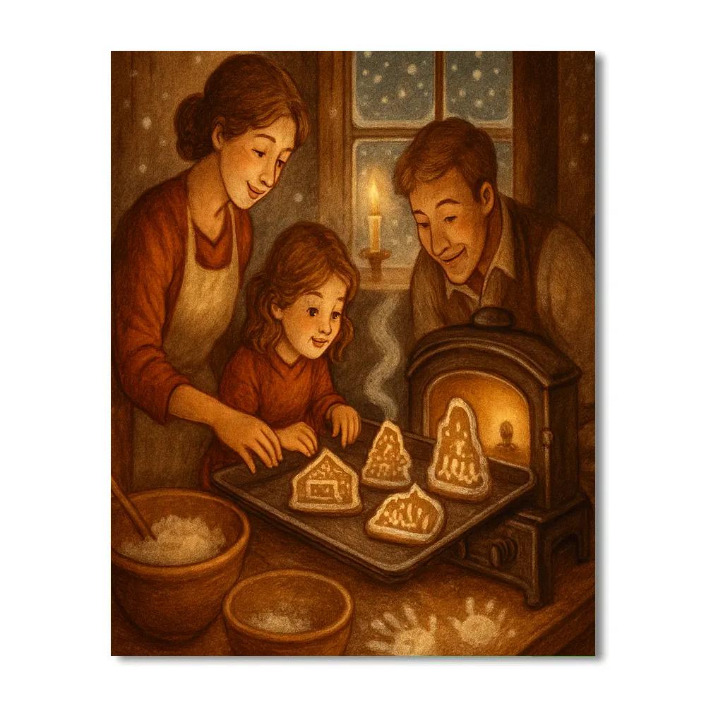 Stove Top Cookie Tales Number painting