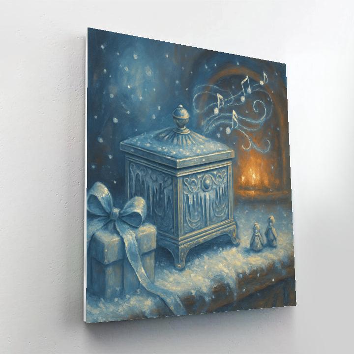 Icicle Music Box paint by numbers