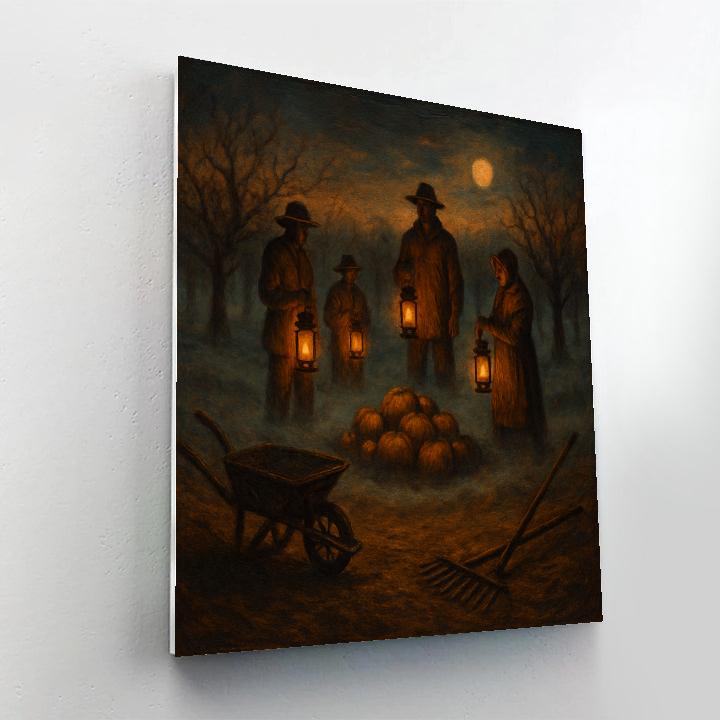 The Twilight Orchard Watch DIY paint by numbers