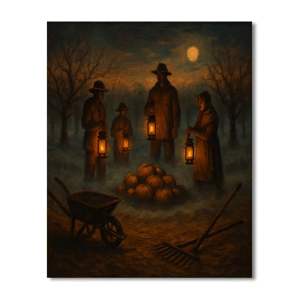 The Twilight Orchard Watch DIY paint by numbers
