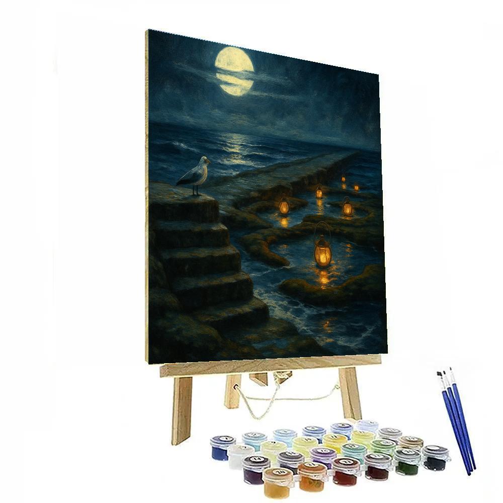 The Lantern-Tide Causeway paint by color