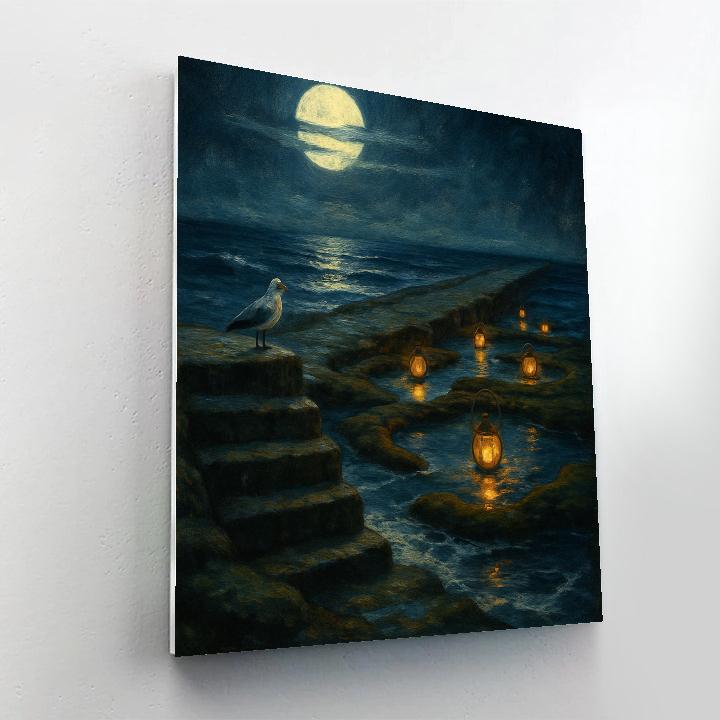 The Lantern-Tide Causeway paint by color