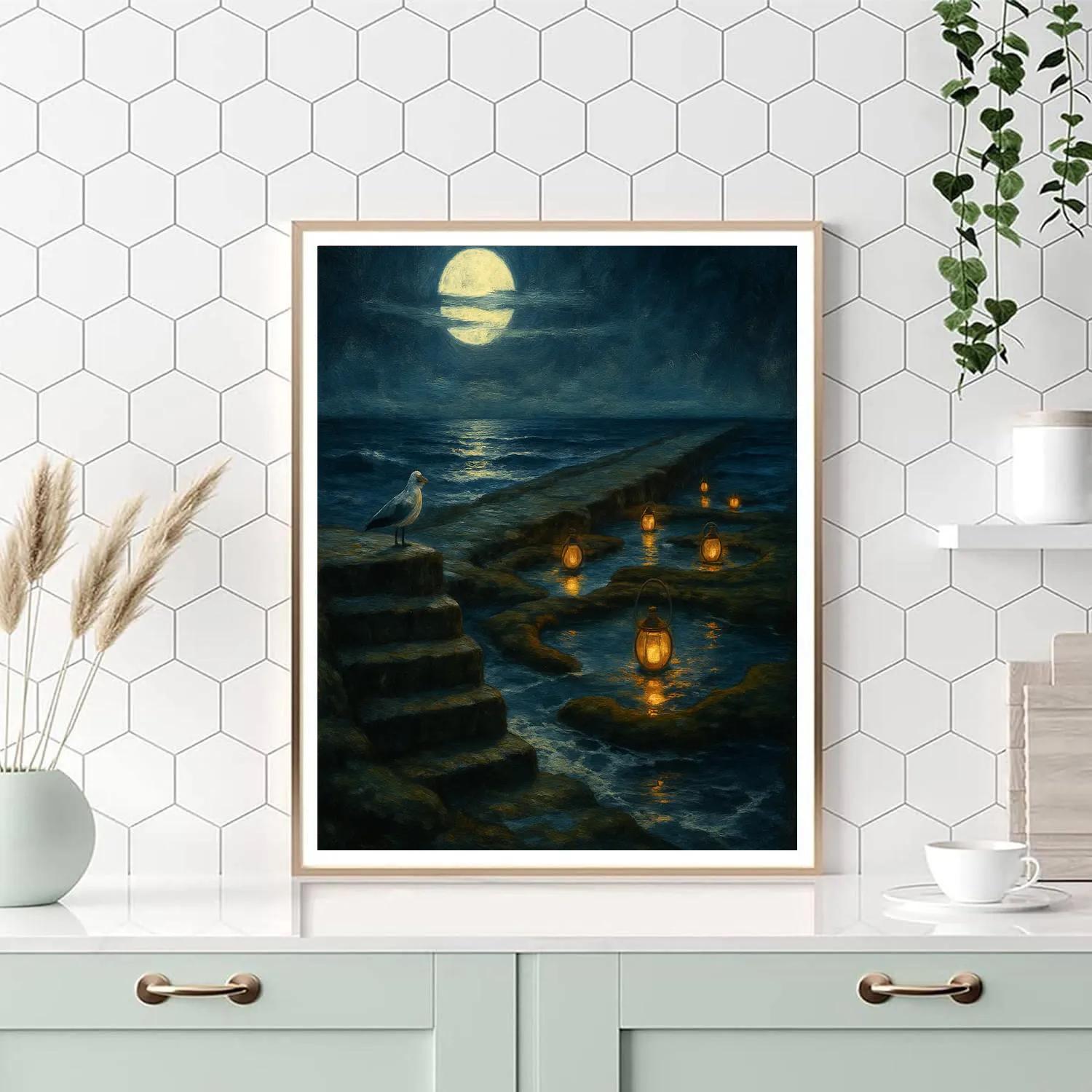 The Lantern-Tide Causeway paint by color