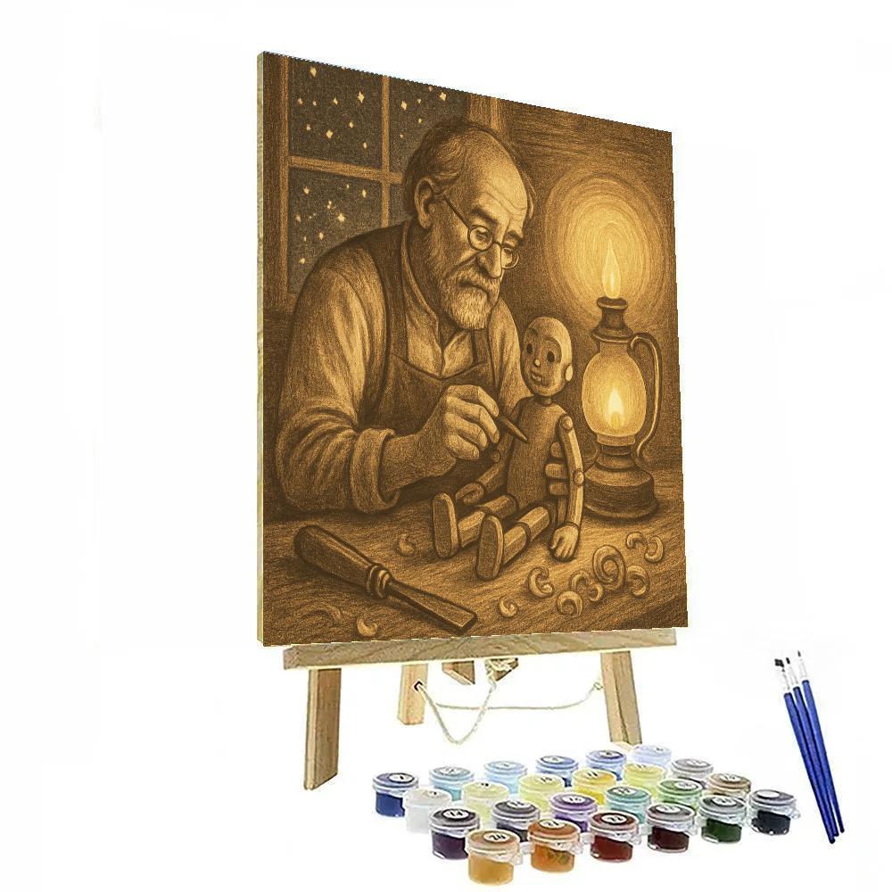 Toymakers Midnight Lantern Paint by numbers kits