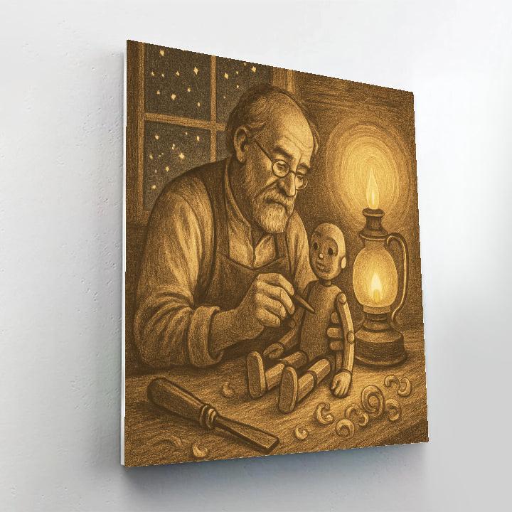 Toymakers Midnight Lantern Paint by numbers kits