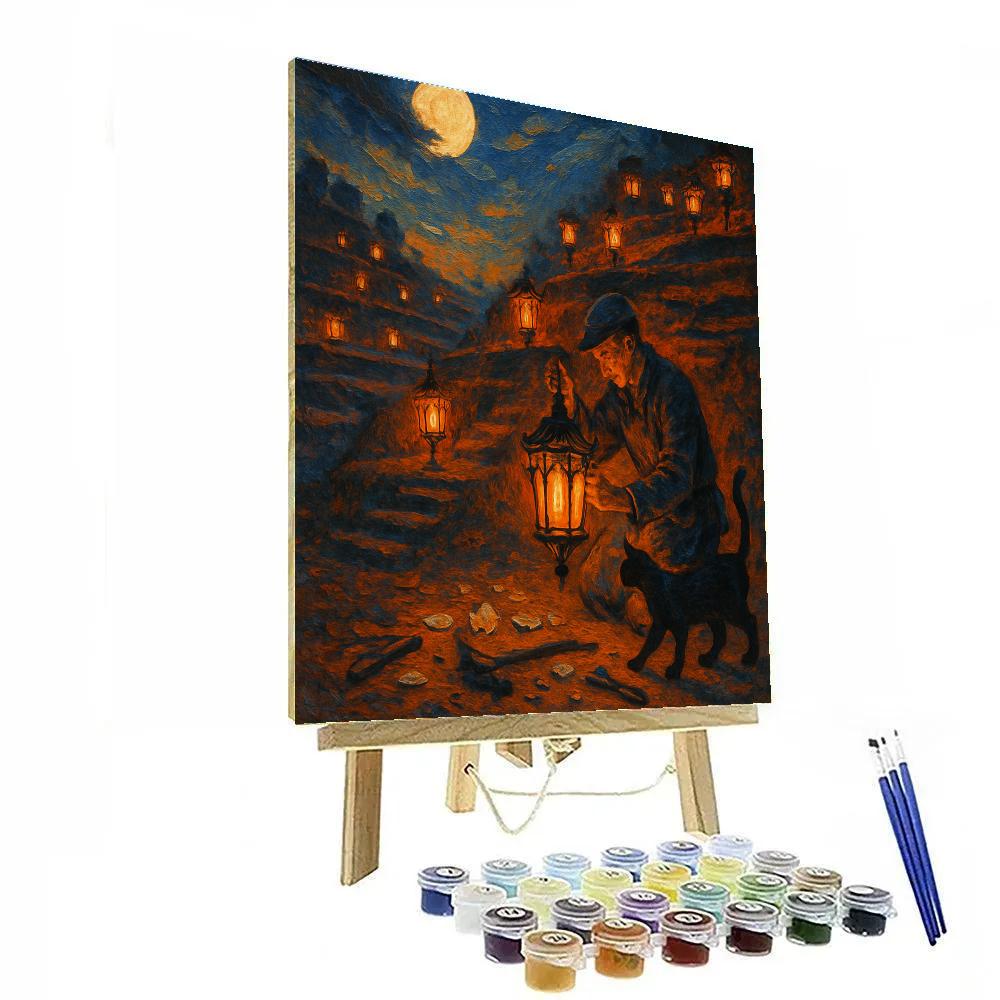 The Lanternwrights Terrace Numbered painting kits