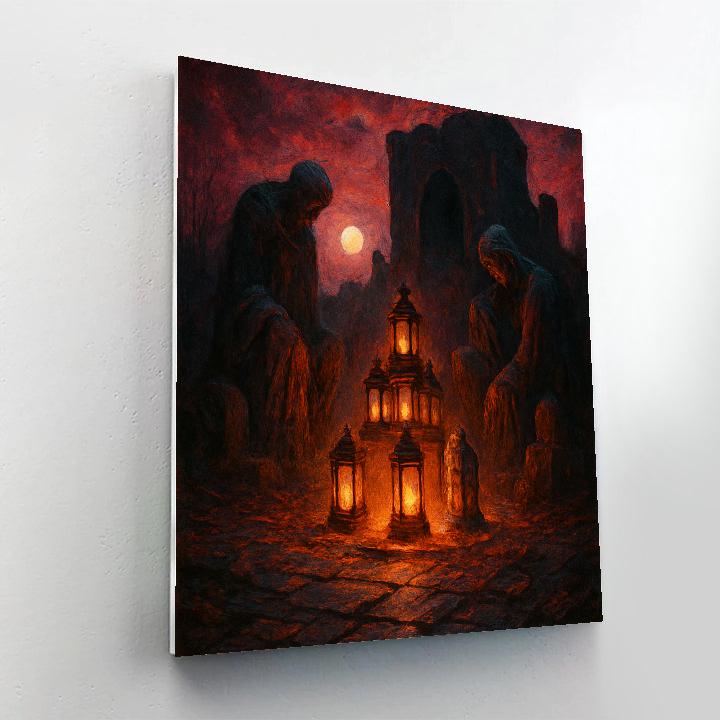Hearth Of The Hollow Keep Number painting