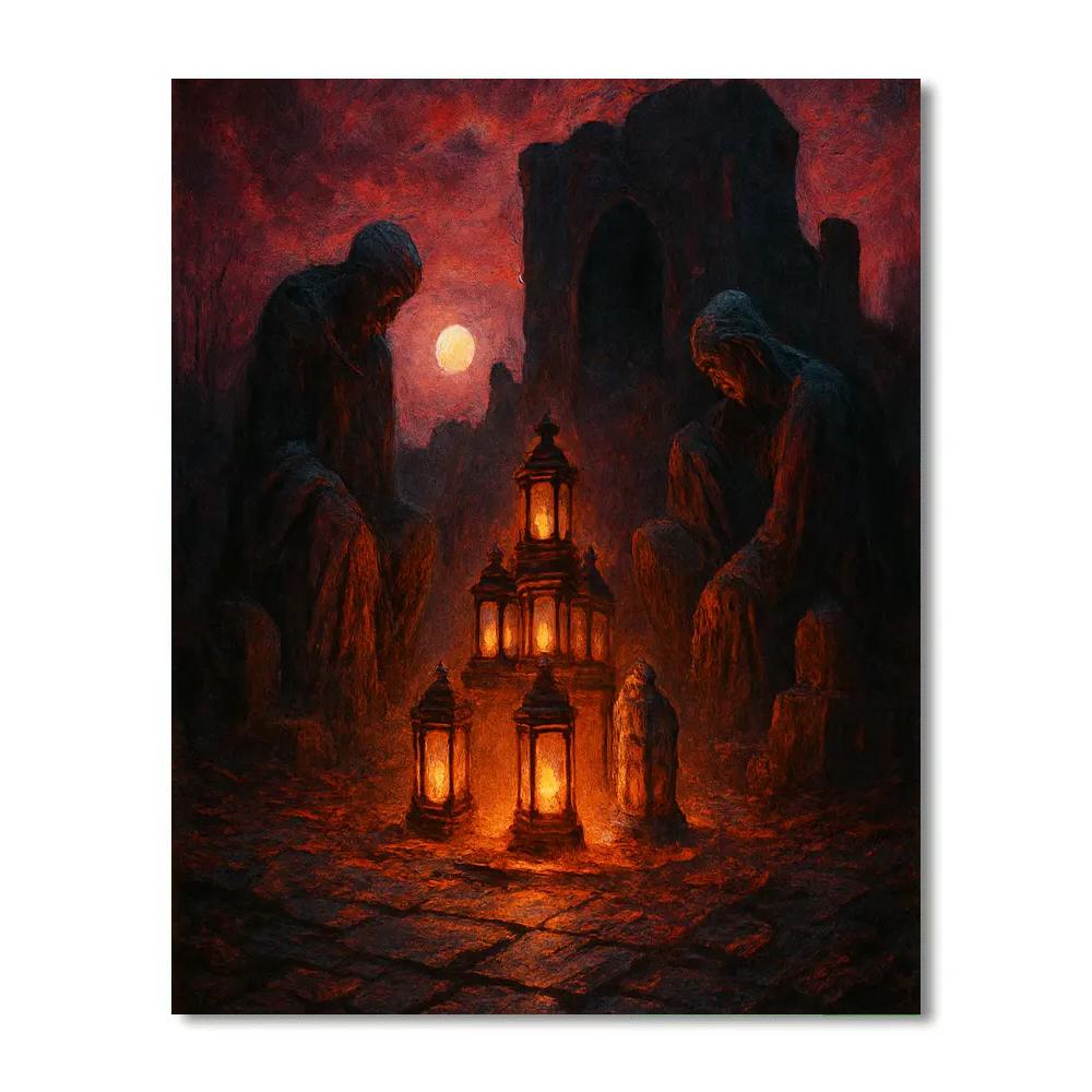 Hearth Of The Hollow Keep Number painting