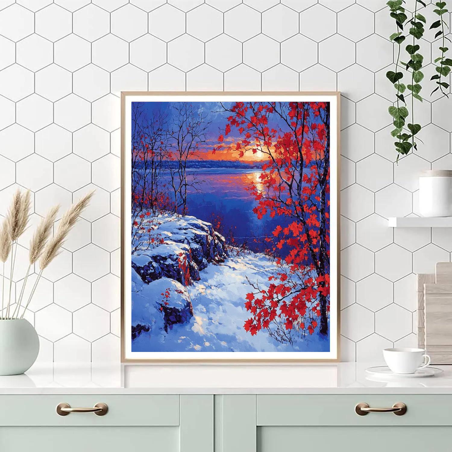 A.Y. Jackson Inspired Algoma Rock Symphony Painting by numbers kit