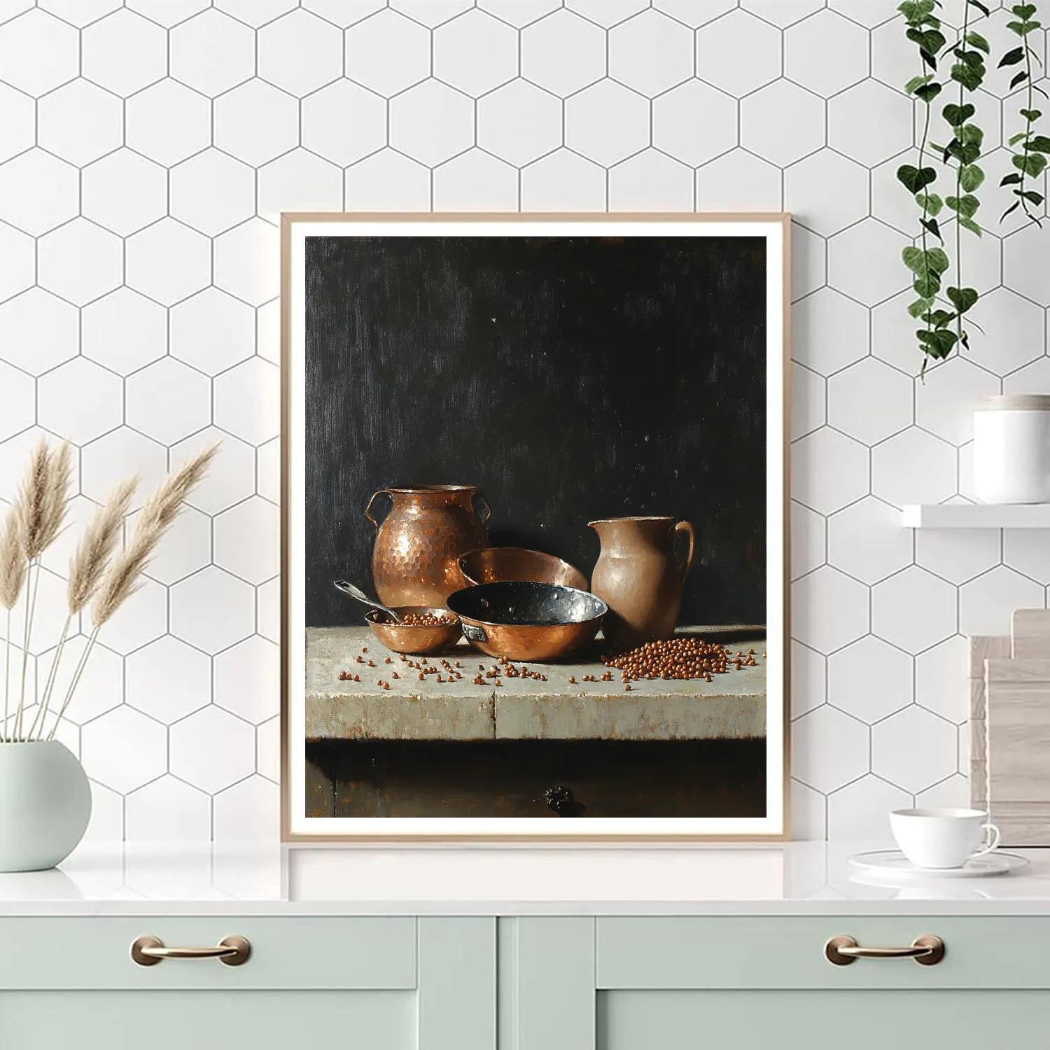 Diego Velázquez Inspired Copper And Clay Harmony paint by color