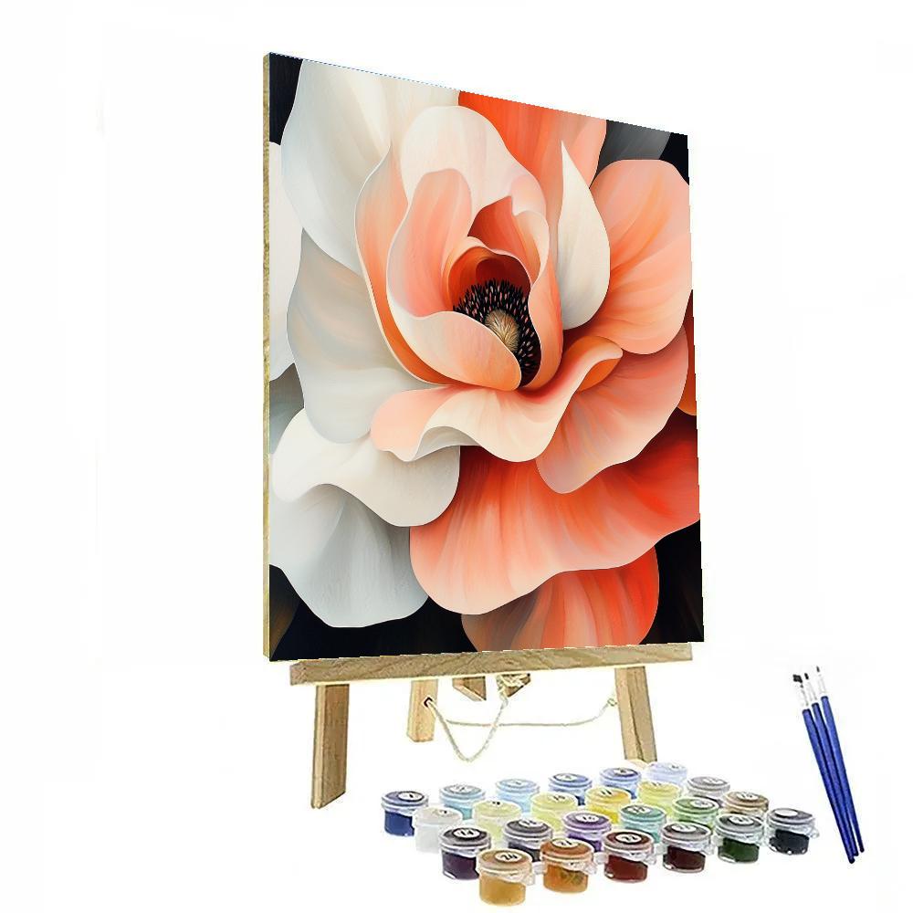 Georgia OKeeffe Inspired Desert Flowers Paint by numbers kits