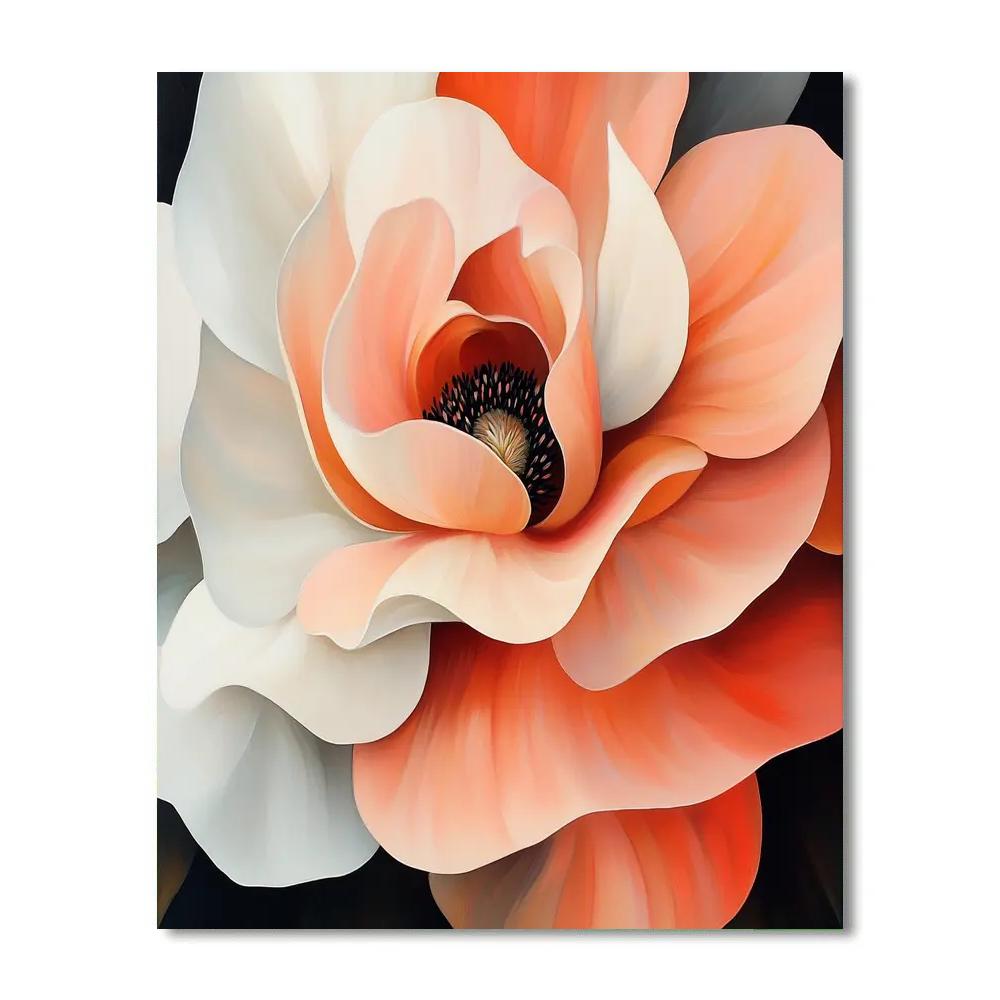 Georgia OKeeffe Inspired Desert Flowers Paint by numbers kits