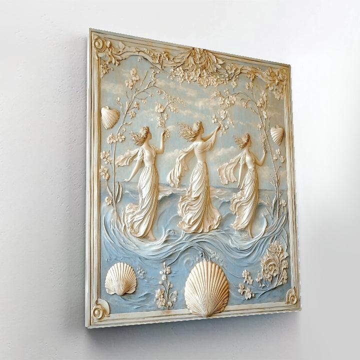 Botticelli Inspired Mythic Venus Paint by numbers art