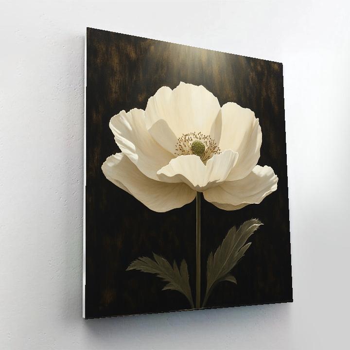 Caravaggio Inspired Night Orchid Nocturne paint by number