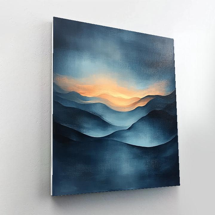 Edgar Degas Inspired Twilight Currents Numbered painting kits