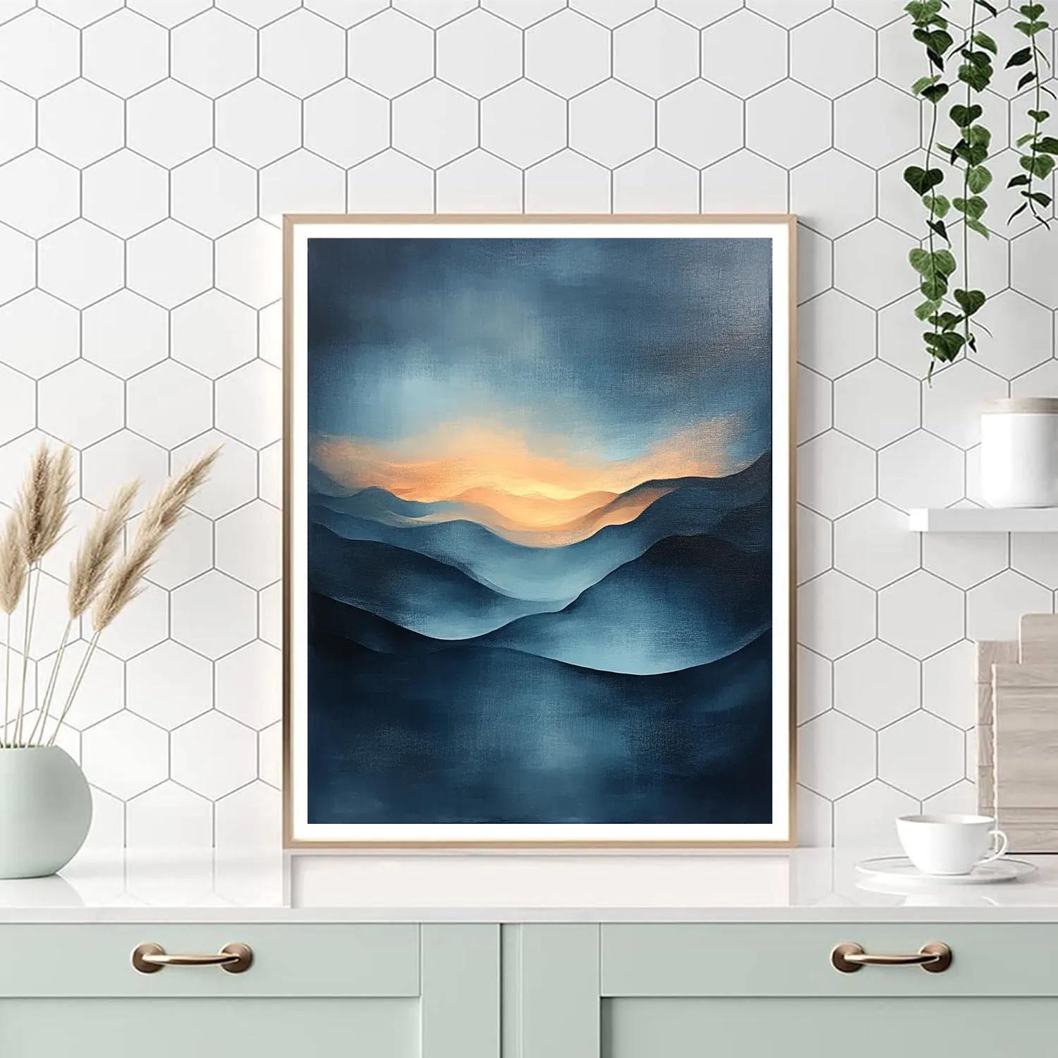 Edgar Degas Inspired Twilight Currents Numbered painting kits