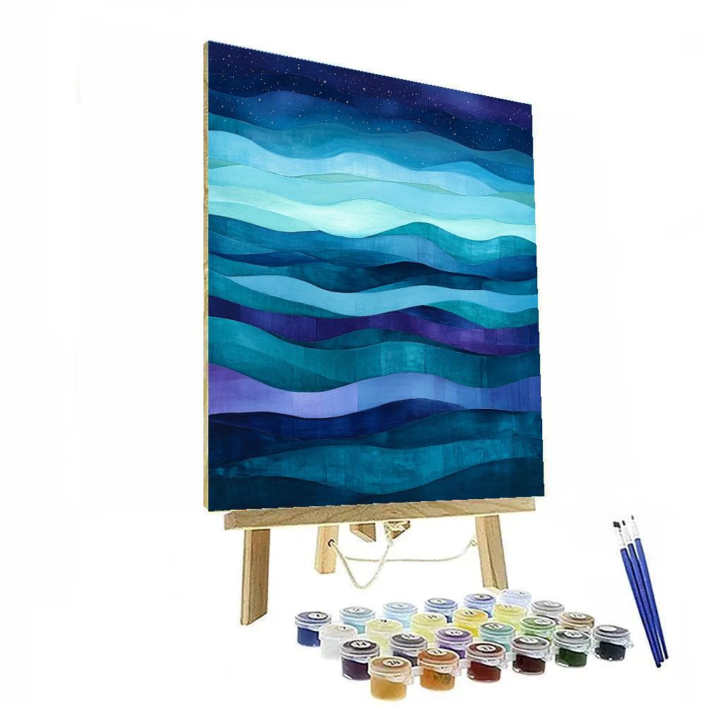 Mark Rothko Inspired Inner Aurora paint by numbers