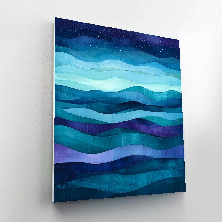 Mark Rothko Inspired Inner Aurora paint by numbers