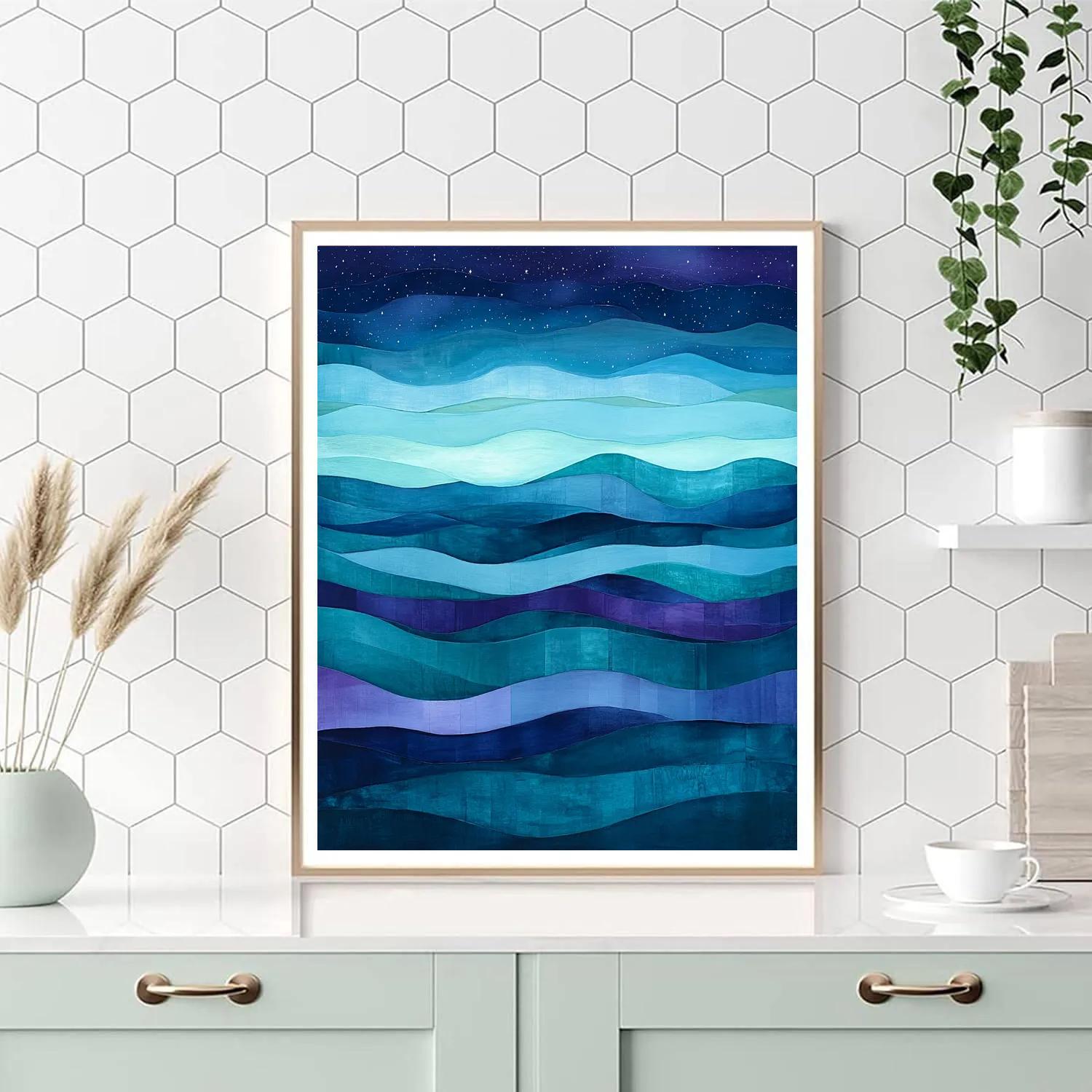Mark Rothko Inspired Inner Aurora paint by numbers
