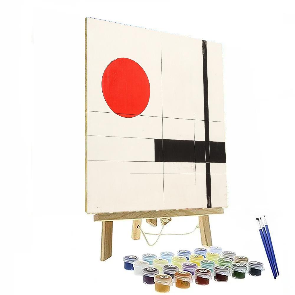 Kazimir Malevich Inspired White Field Sequence painting number kit