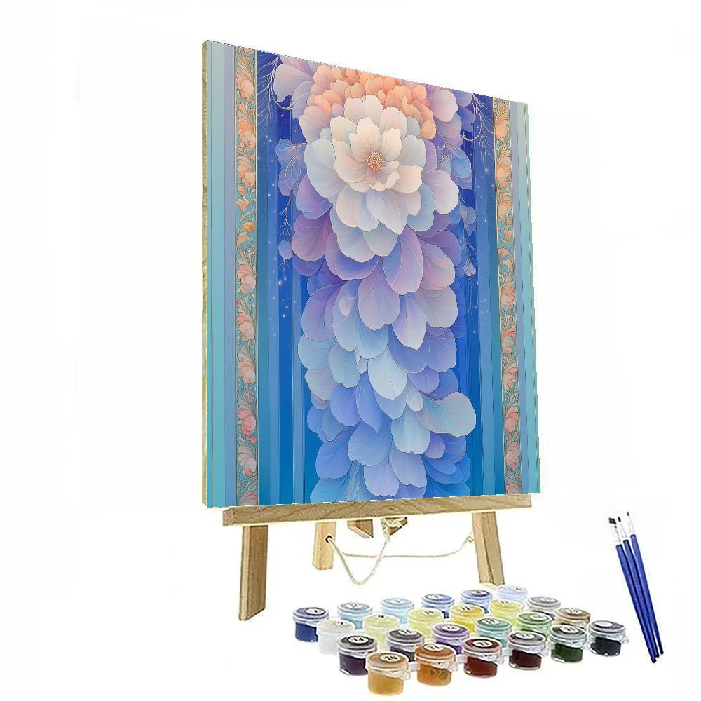Alphonse Mucha Inspired Aurora Of Petals DIY paint by numbers