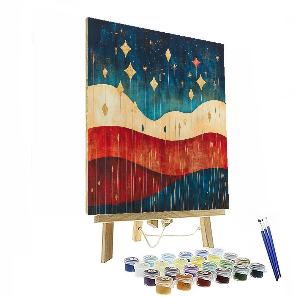 Paul Klee Inspired Celestial Garden Paint by numbers kits