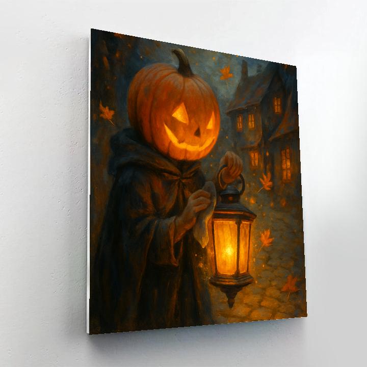 Lantern Keeper Of The Amber Lane DIY paint by numbers