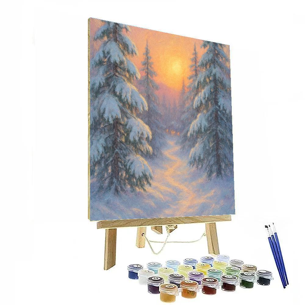 Sunset Pine Hollow paint by color