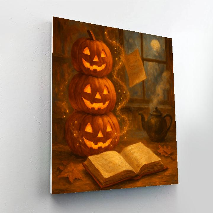 Stacked Lanterns And Secret Recipes Paint by numbers kits