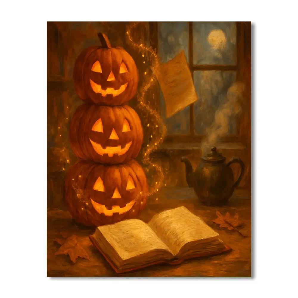 Stacked Lanterns And Secret Recipes Paint by numbers kits