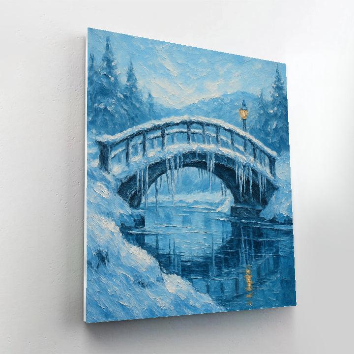Icicle Bridge Arc Paint by numbers art