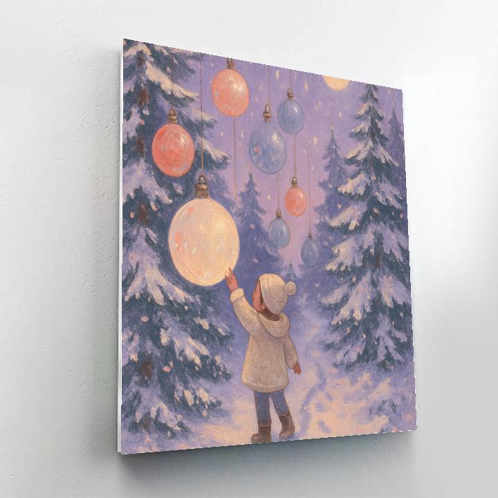 Ornament Forest Path Paint by numbers art